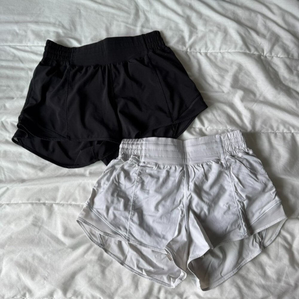 lululemon hotty hot HR 2.5" shorts